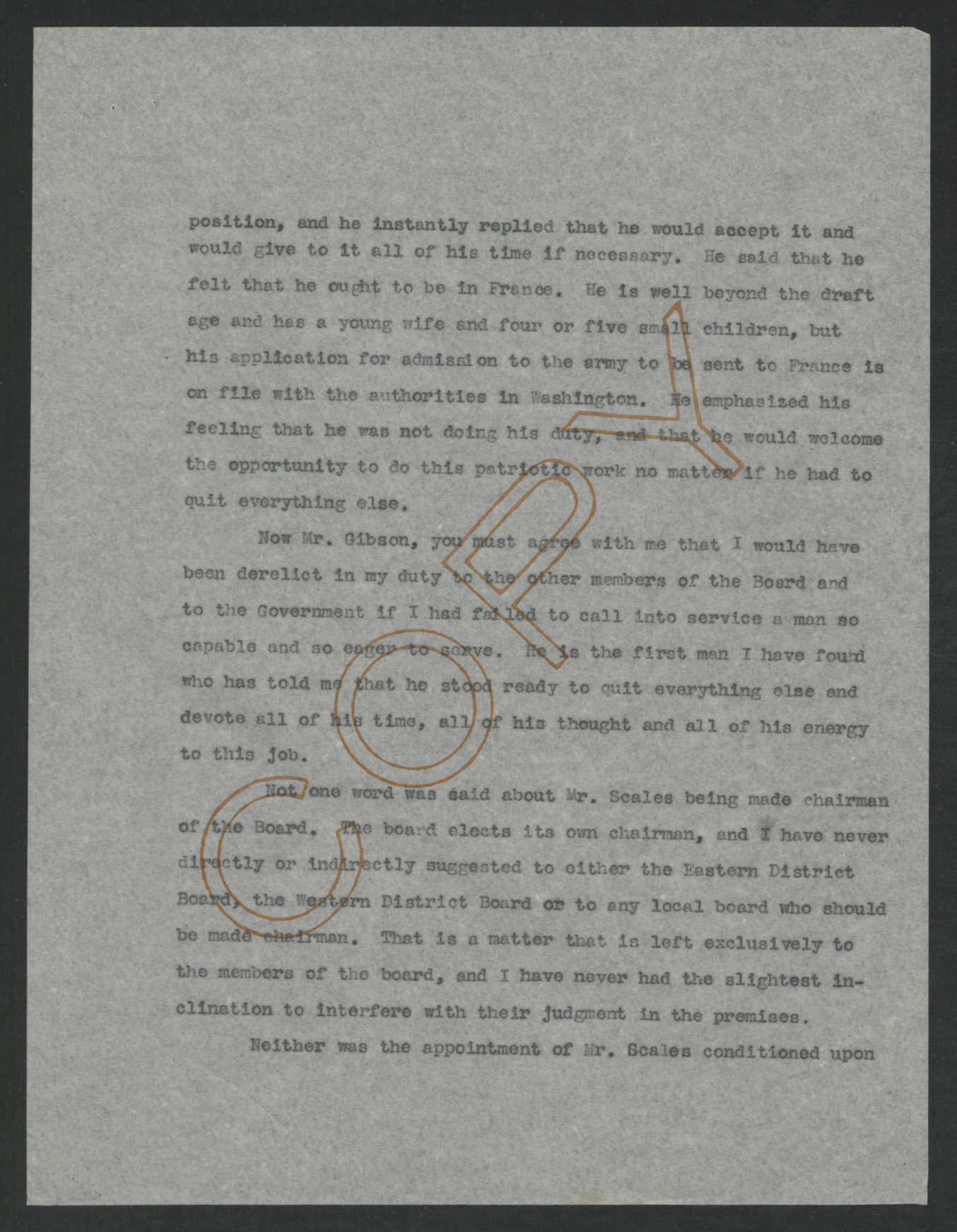Letter from Thomas W. Bickett to William B. Gibson, January 5, 1918, page 2