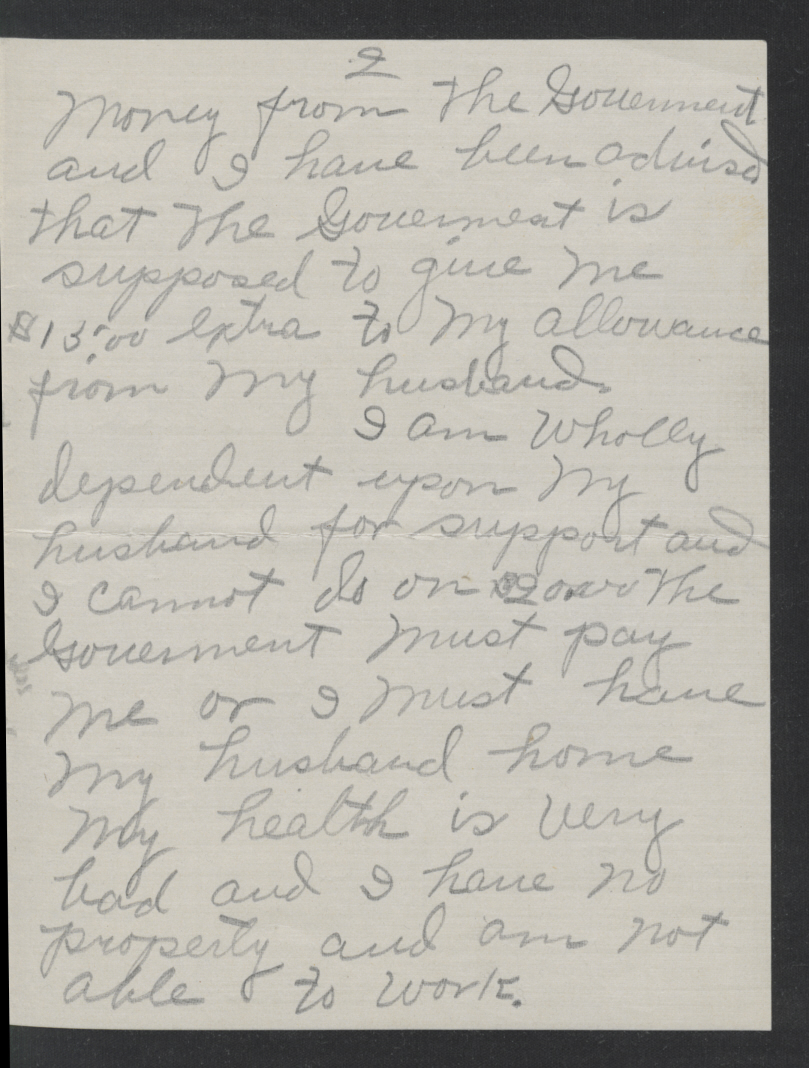 Letter from Minnie A. B. Rowland to Thomas W. Bickett, January 5, 1918, page 2