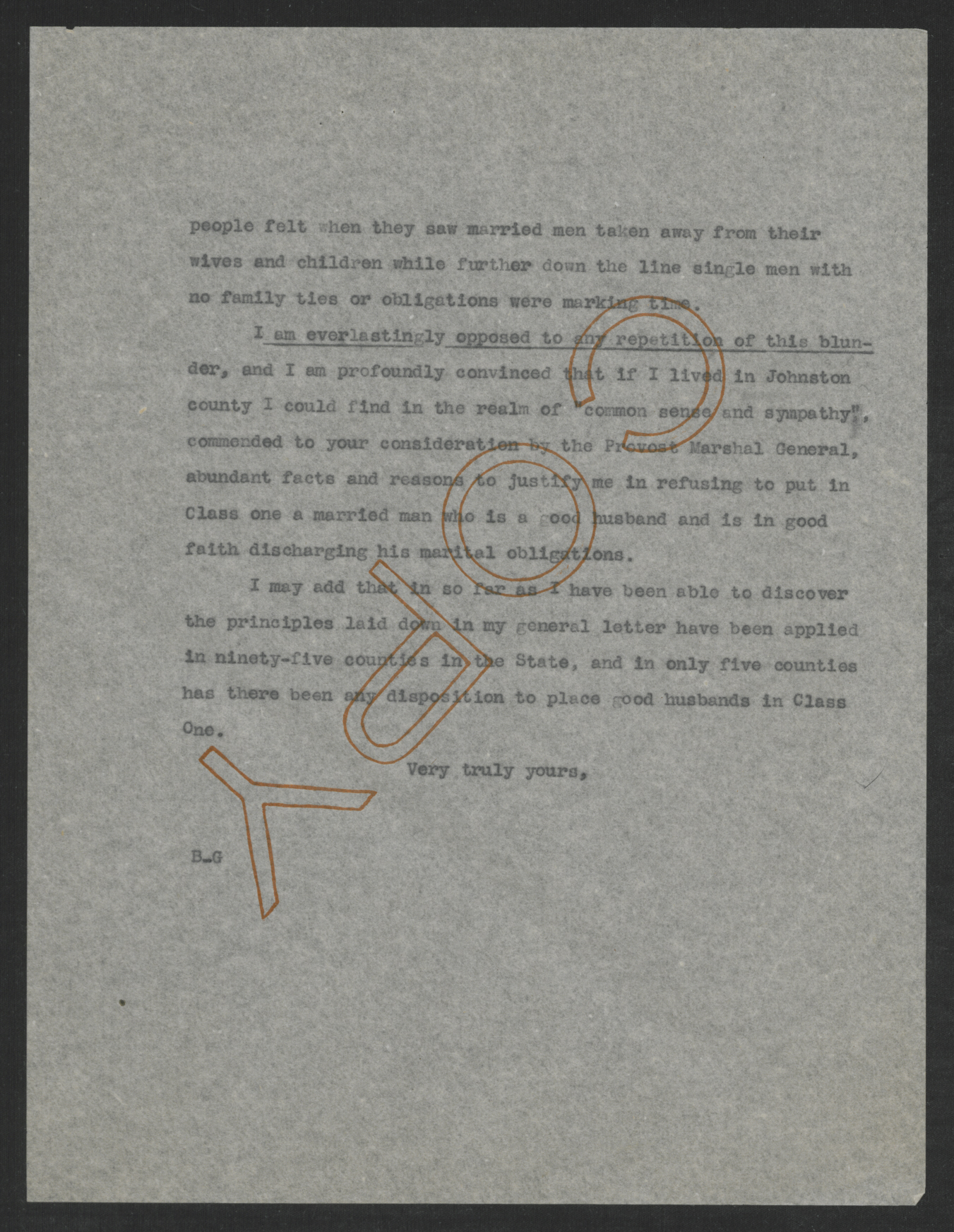 Letter from Thomas W. Bickett to Lacy D. Wharton, February 15, 1918, page 2