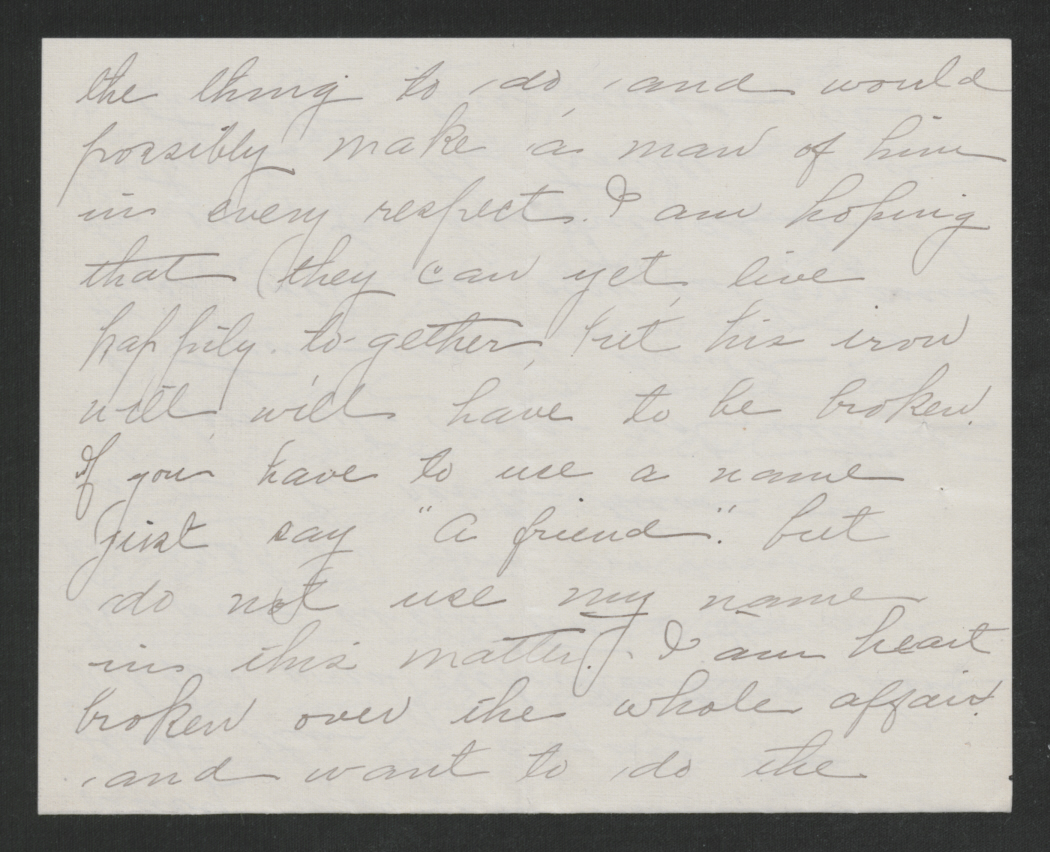 Letter from Sarah R. L. White to Thomas W. Bickett, April 3, 1918, page 3