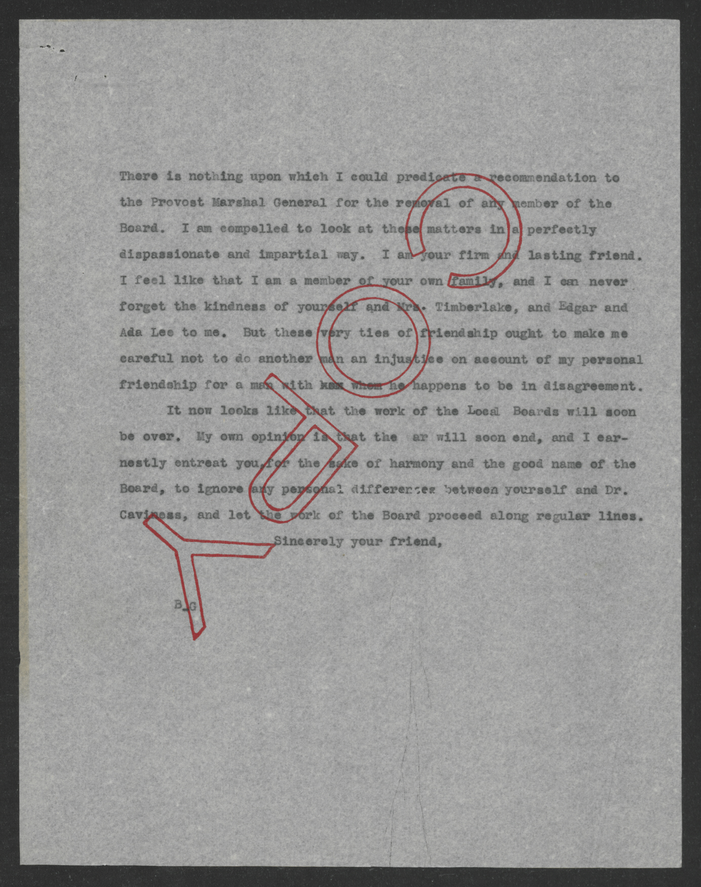 Letter from Thomas W. Bickett to Edgar W. Timberlake, October 14, 1918, page 2