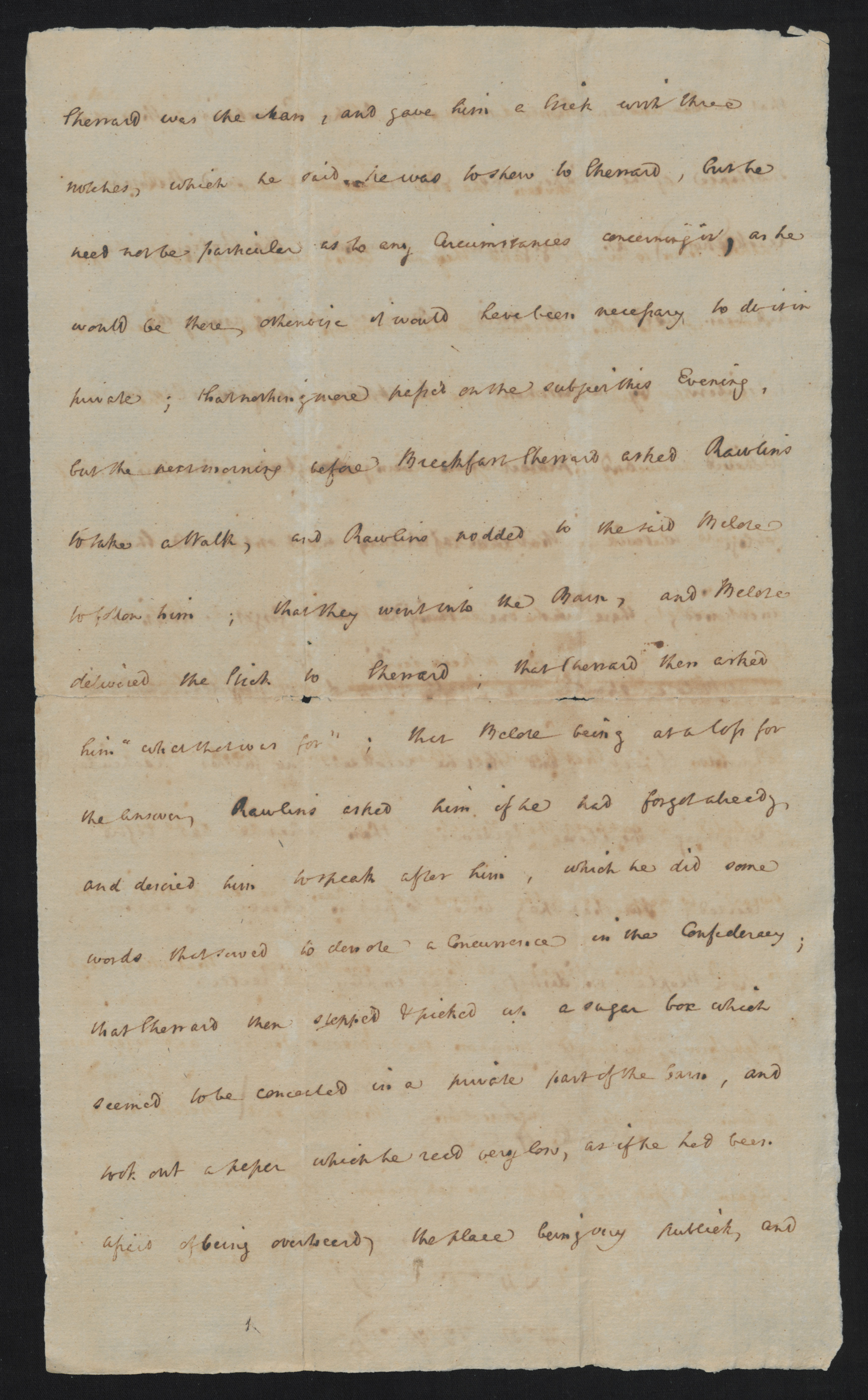 Examination of Peleg Belot, 12 August 1777, page 3