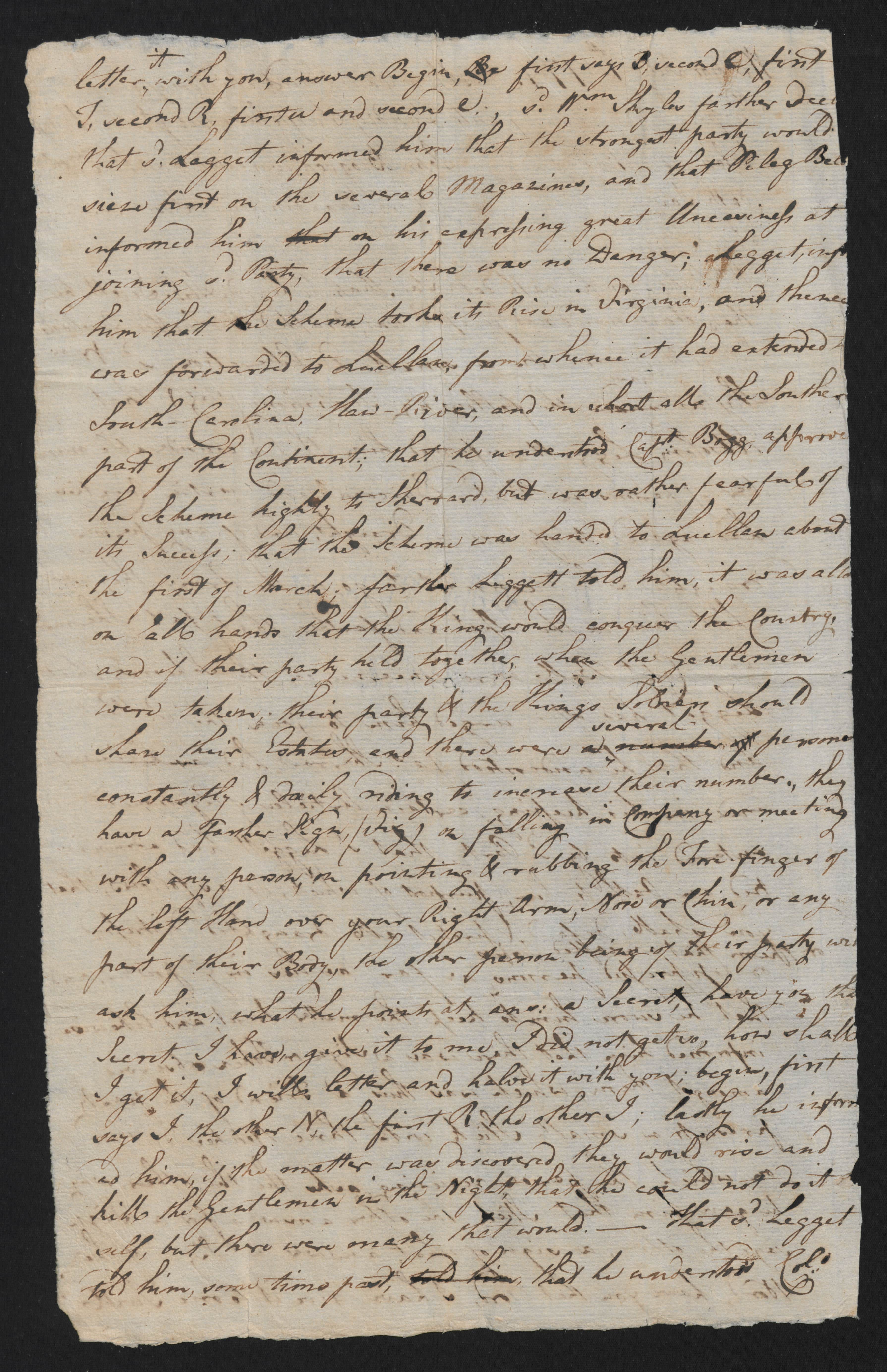 Deposition of John Brogdon, William Brogdon, and William Skyles, 1 July 1777, page 2