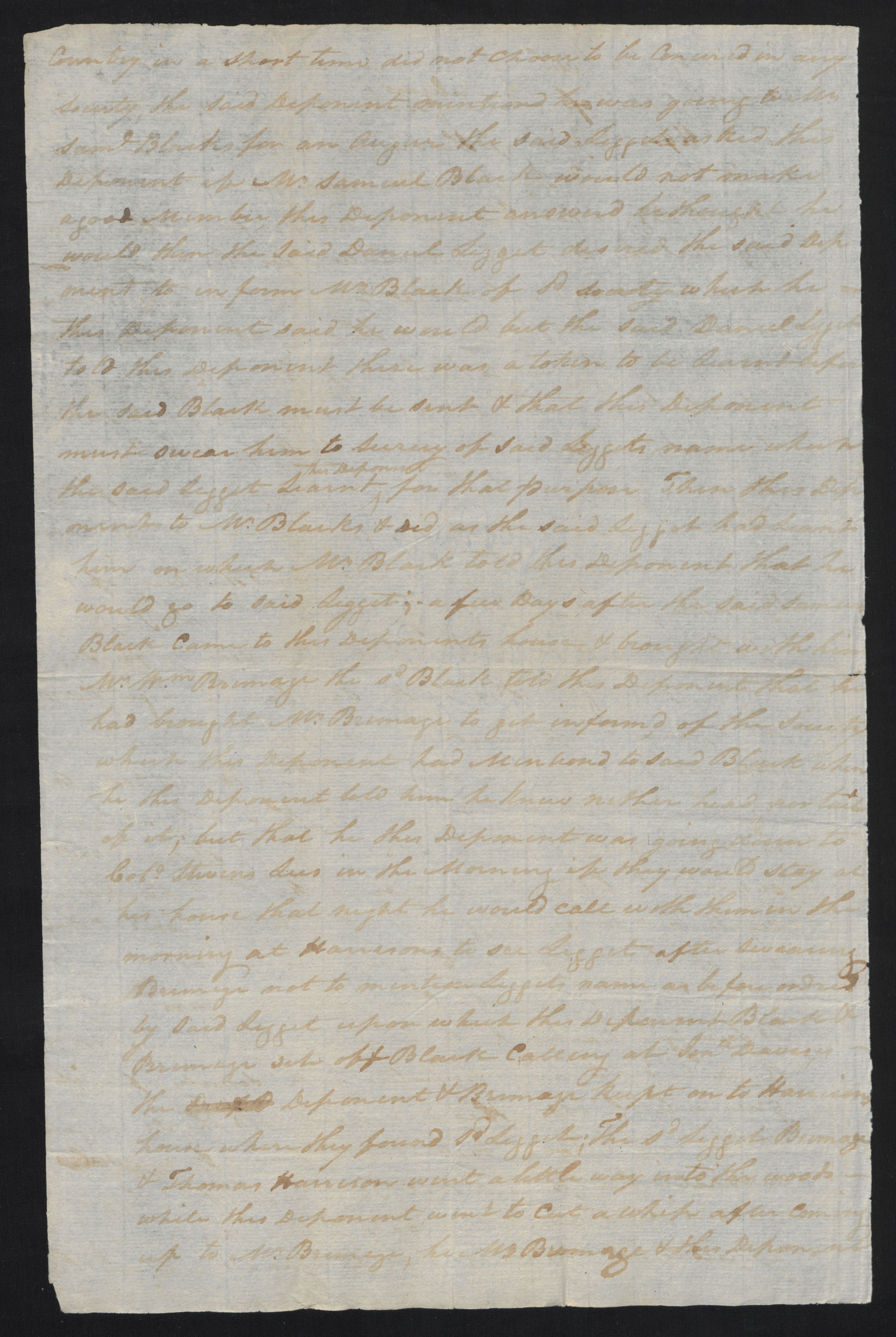Deposition of John Stewart, 19 July 1777, page 2