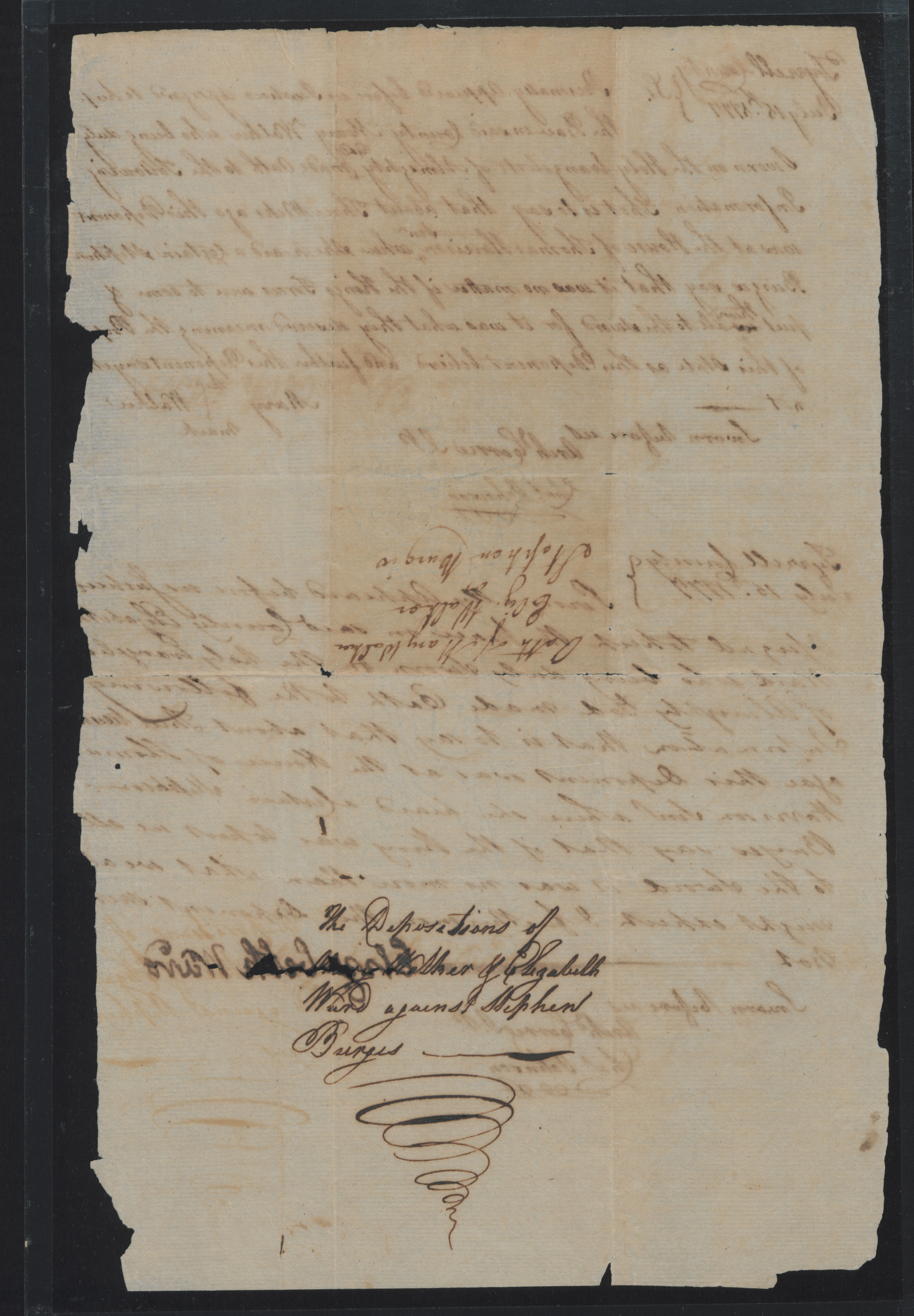 Deposition of Elizabeth Ward, 15 July 1777, page 2