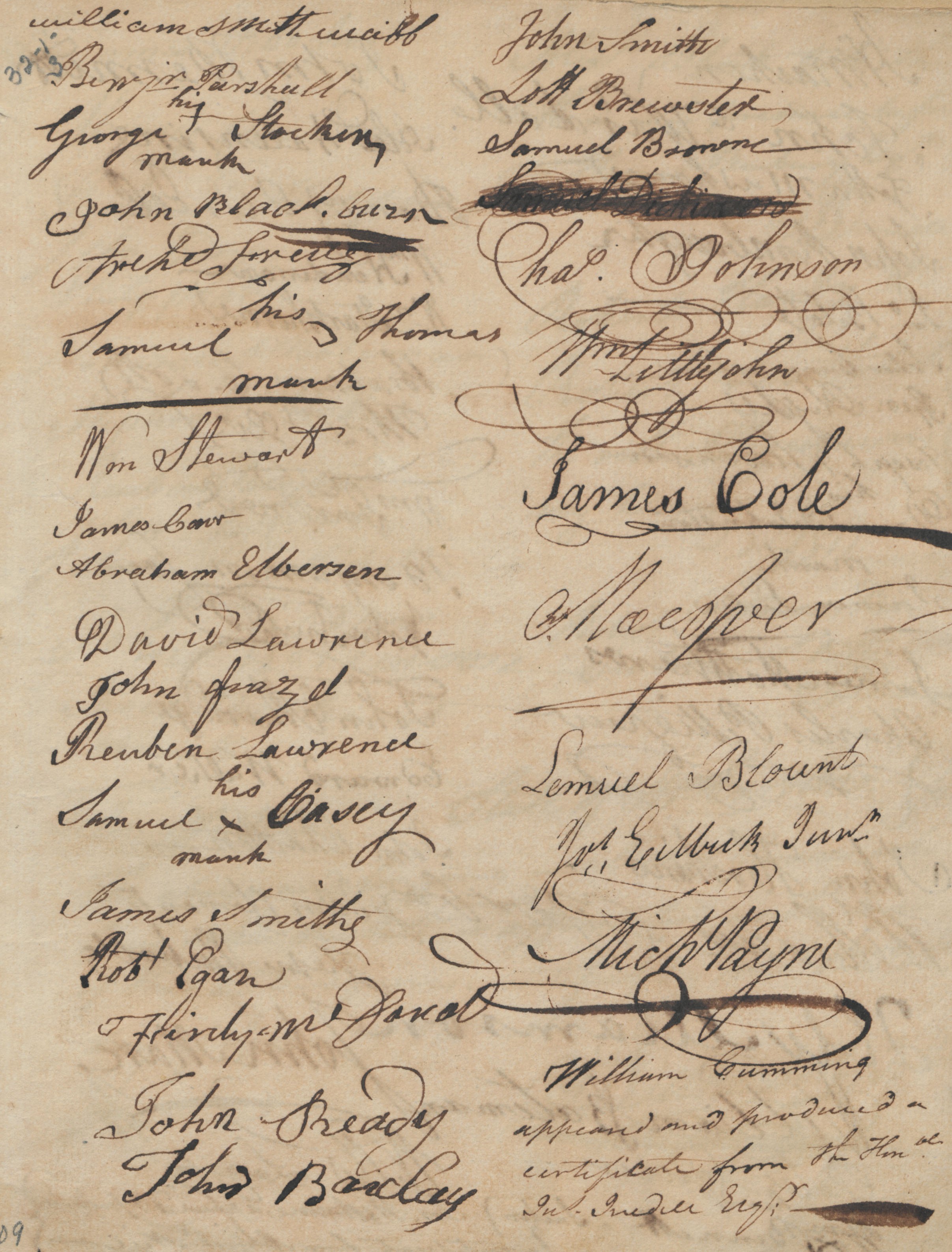 List of People Swearing the Oath of Allegiance to the State of North Carolina in Edenton, 23 June 1778, page 4