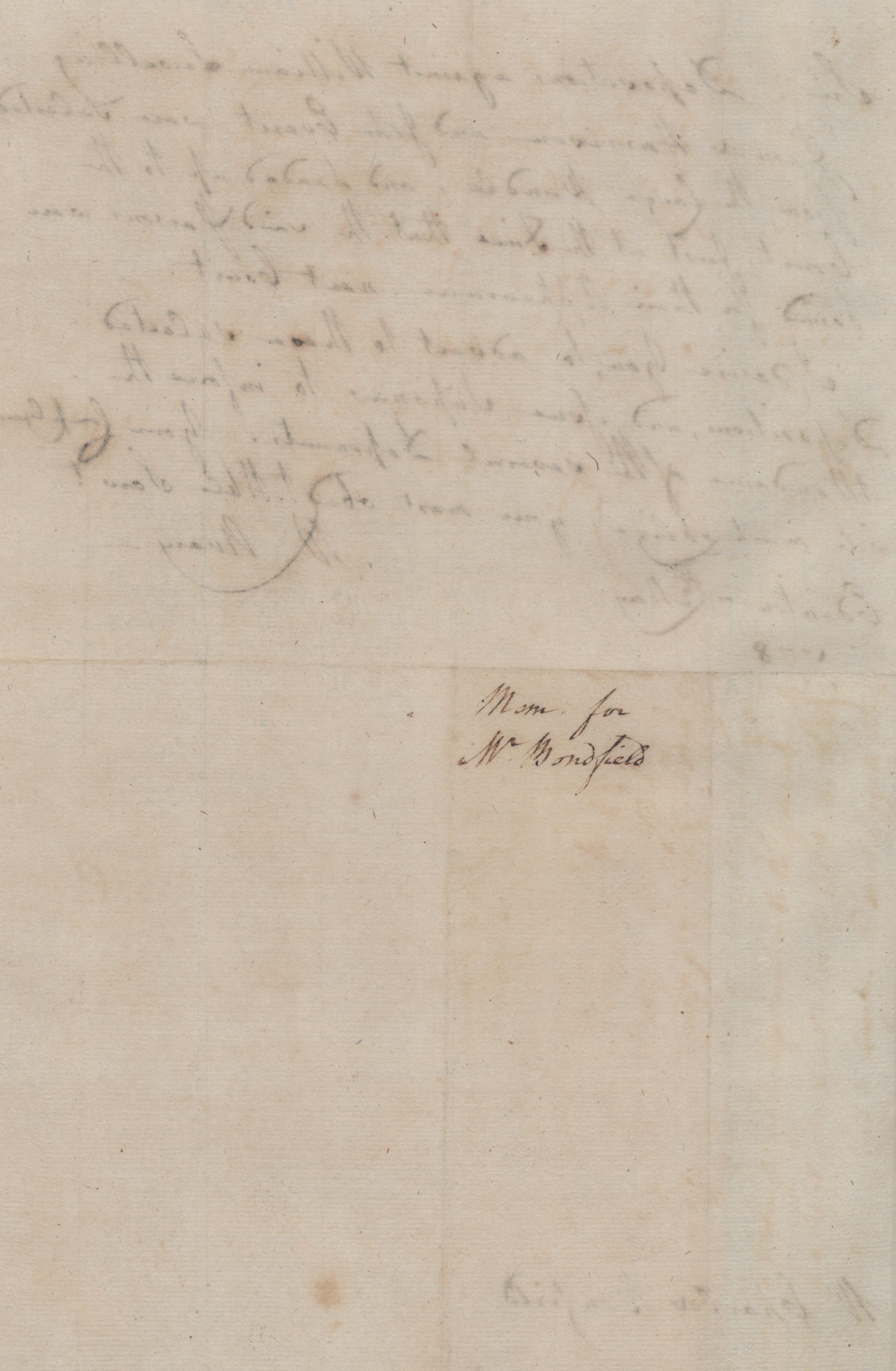 Letter from Waightstill Avery to Charles Bondfield, 7 May 1778, page 2