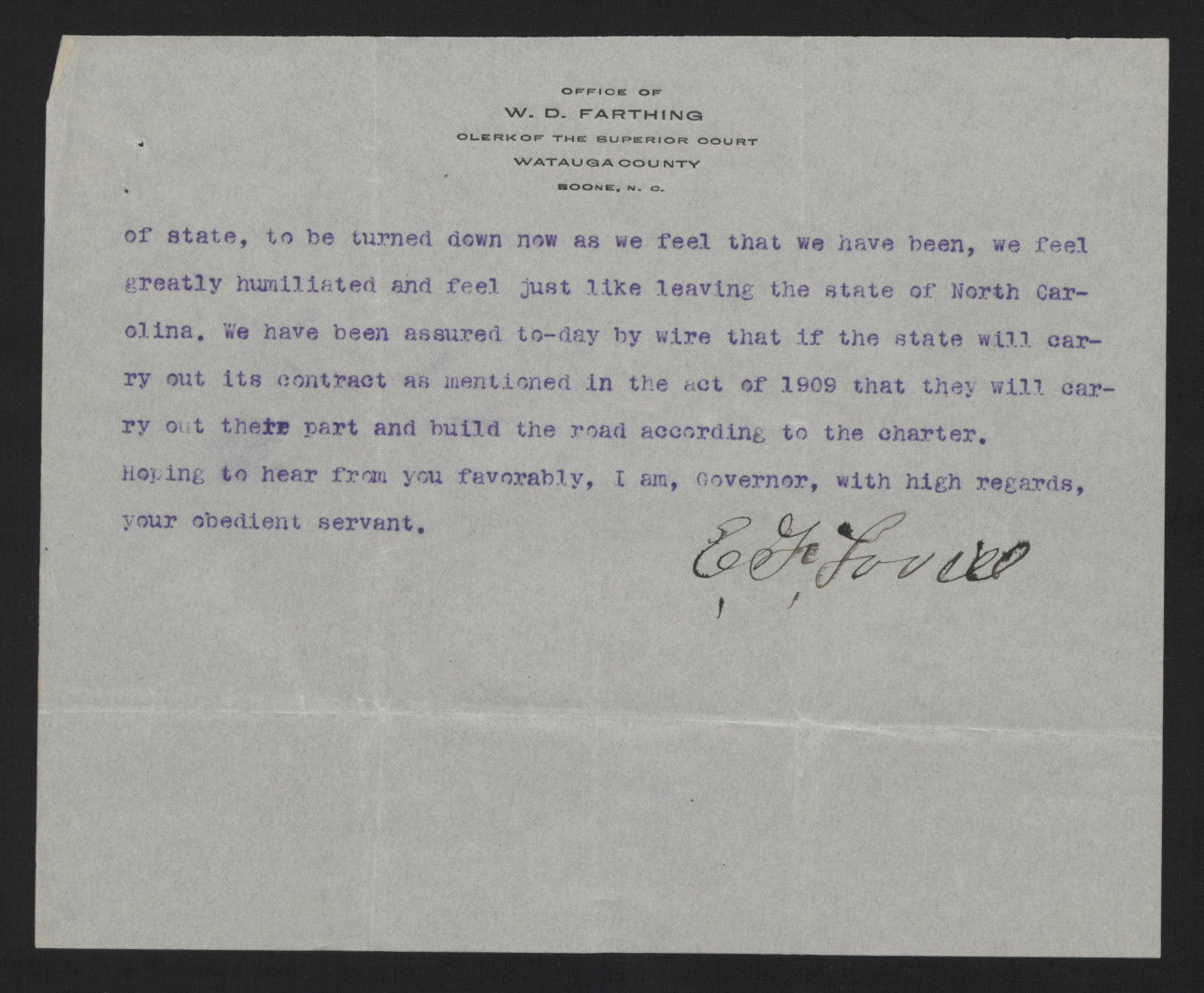 Letter from Lovill to Craig, June 16, 1913, page 3