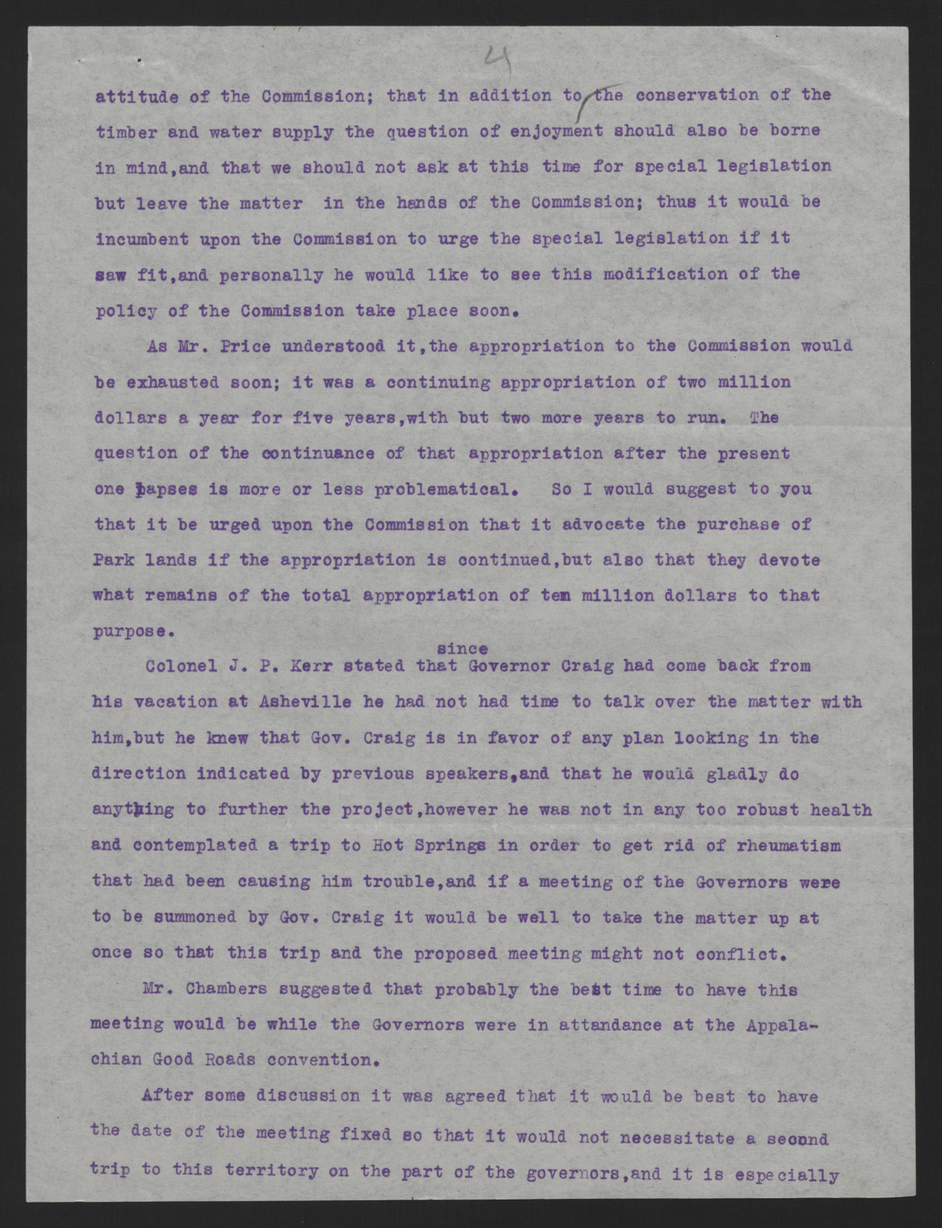 Meeting Minutes of the Greater Western North Carolina Association, 11 October 1913, page 4