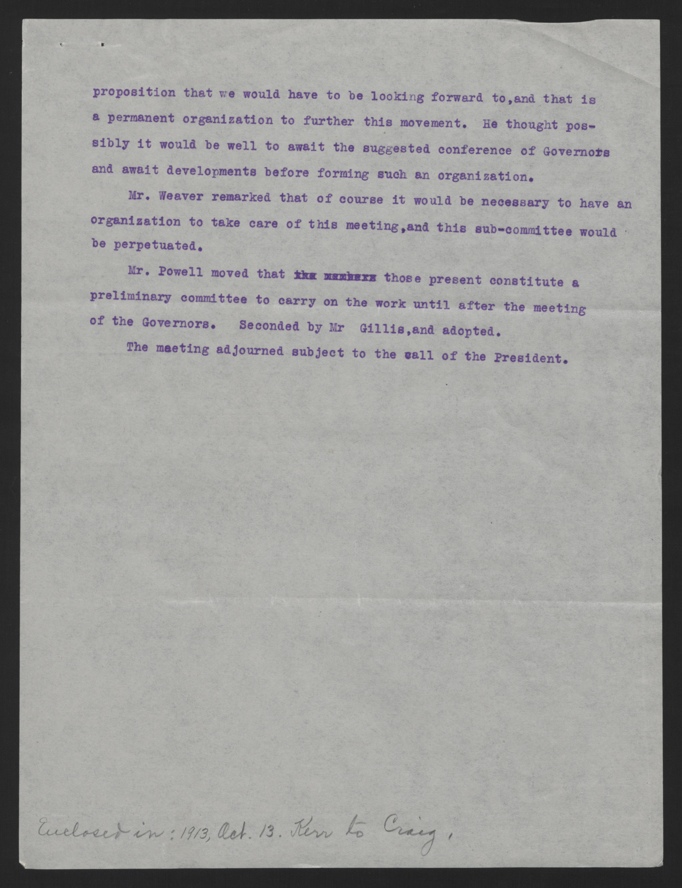 Meeting Minutes of the Greater Western North Carolina Association, 11 October 1913, page 6