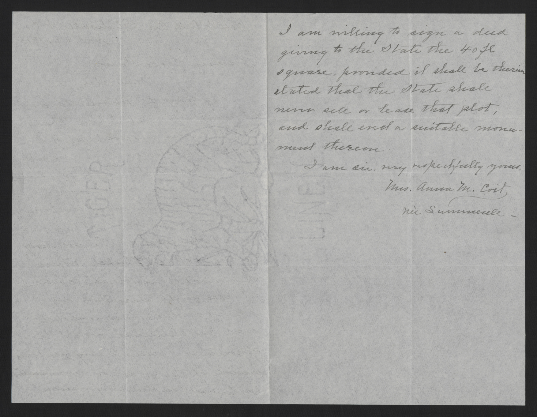 Letter from Coit to Craig, November 23, 1915, page 2