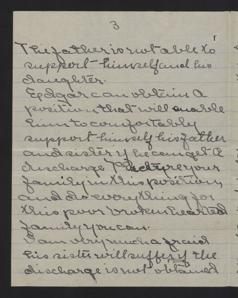 Letter from Powers to Craig, August 14, 1916, page 3