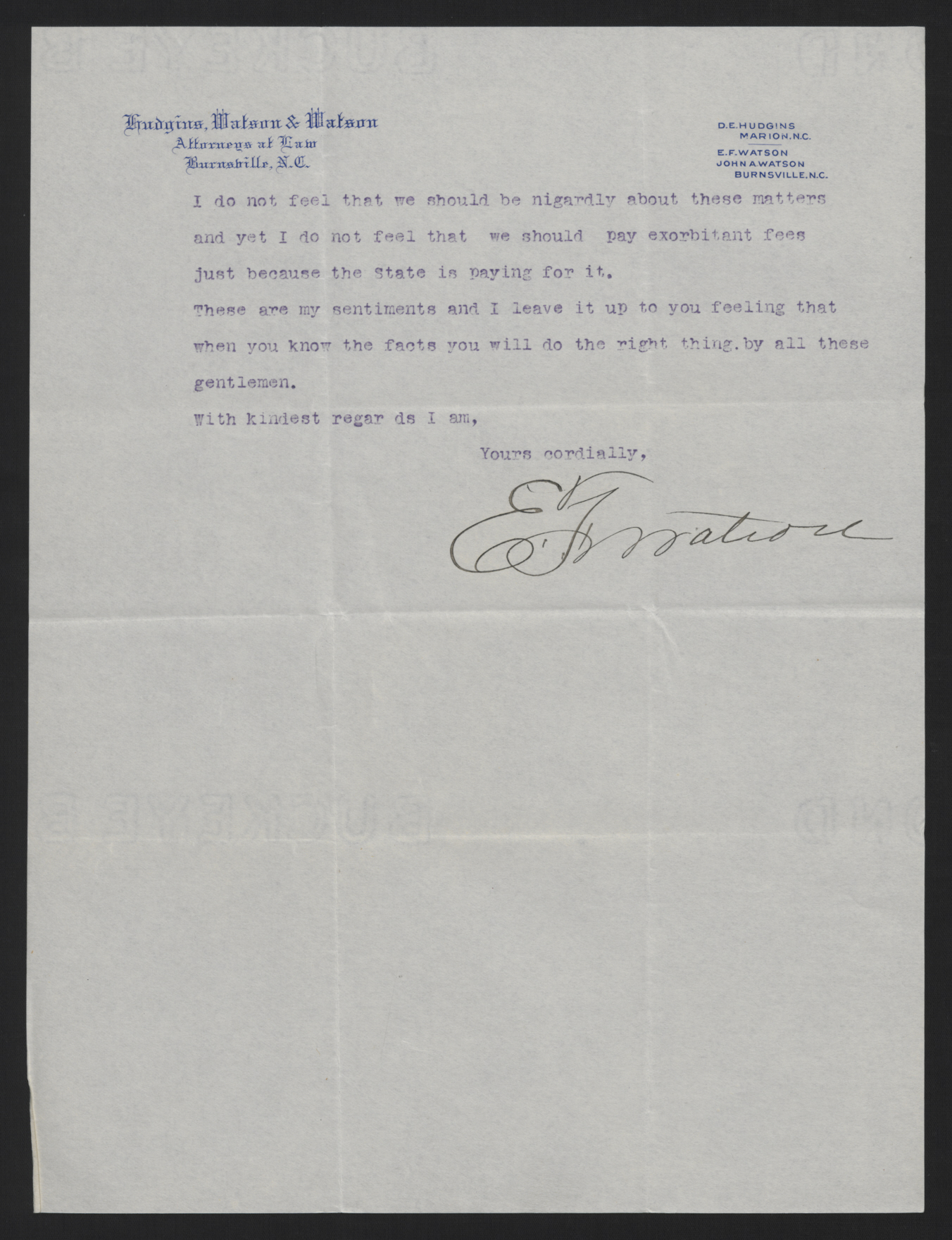 Letter from Watson to Craig, December 11, 1916, page 2
