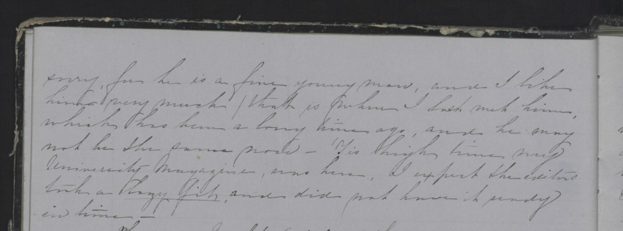Diary Entry from Margaret Eliza Cotten, 3 October 1853, Page 2
