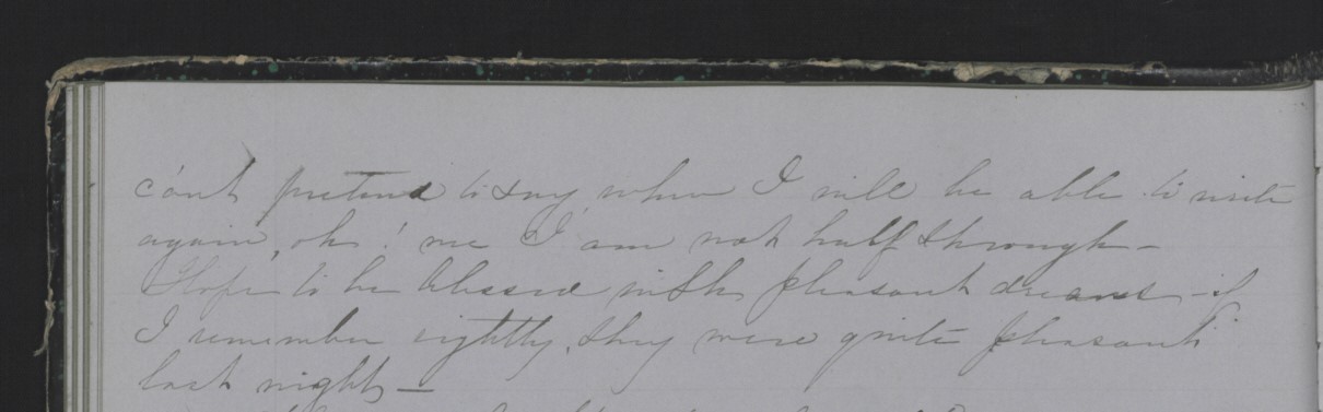 Diary Entry from Margaret Eliza Cotten, 21 December 1853, Page 3