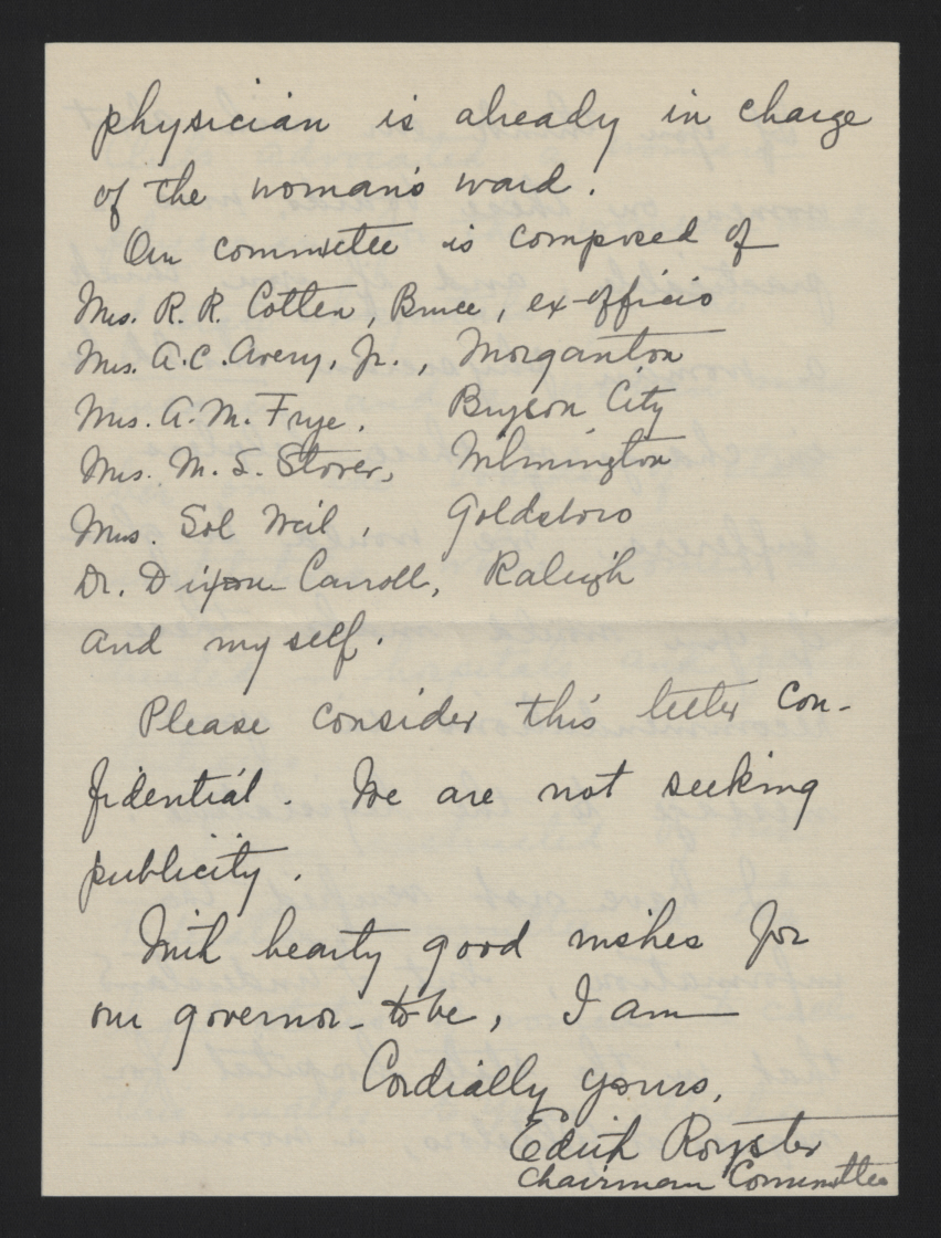 Letter from Judd to Craig, December 5, 1912, page 4