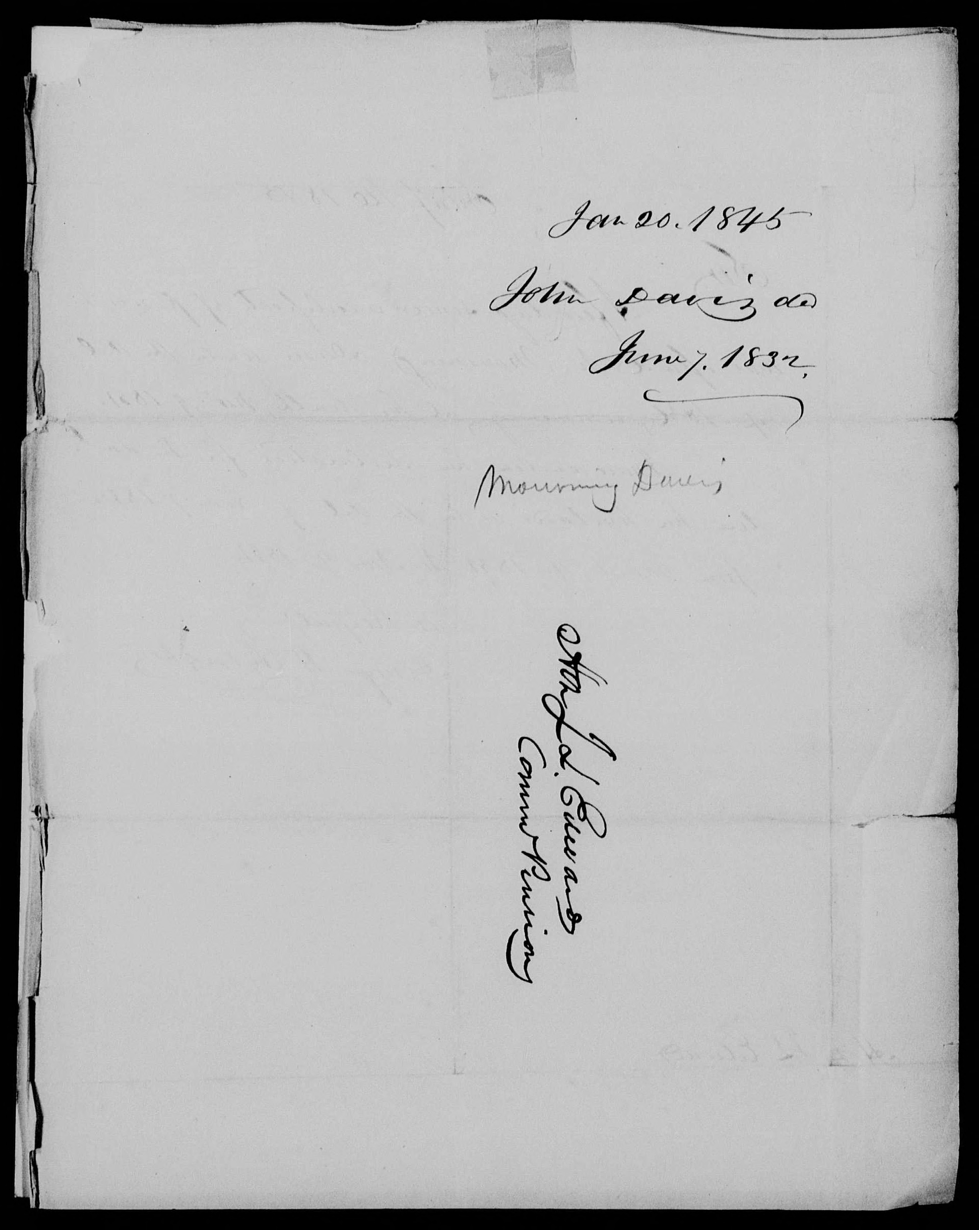 Letter from Henry H. Sylvester to J. L. Edwards, 16 January 1845, page 2