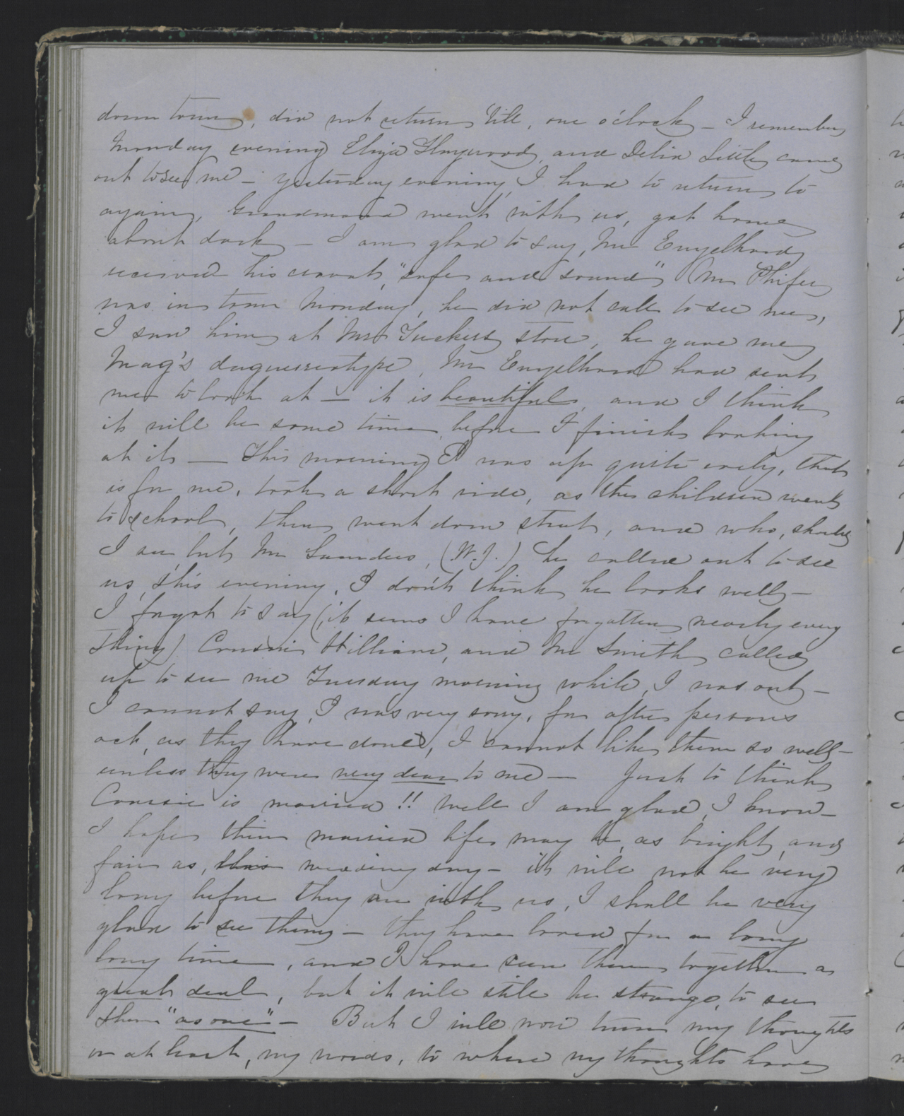 Diary Entry from Margaret Eliza Cotten, 5 April 1854, Page 2