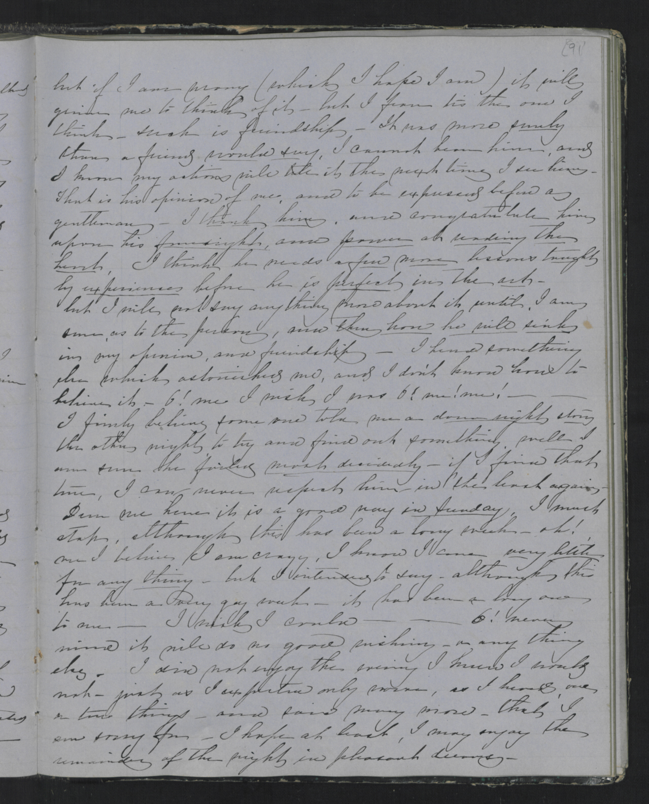 Diary Entry from Margaret Eliza Cotten, 13 May 1854, Page 4