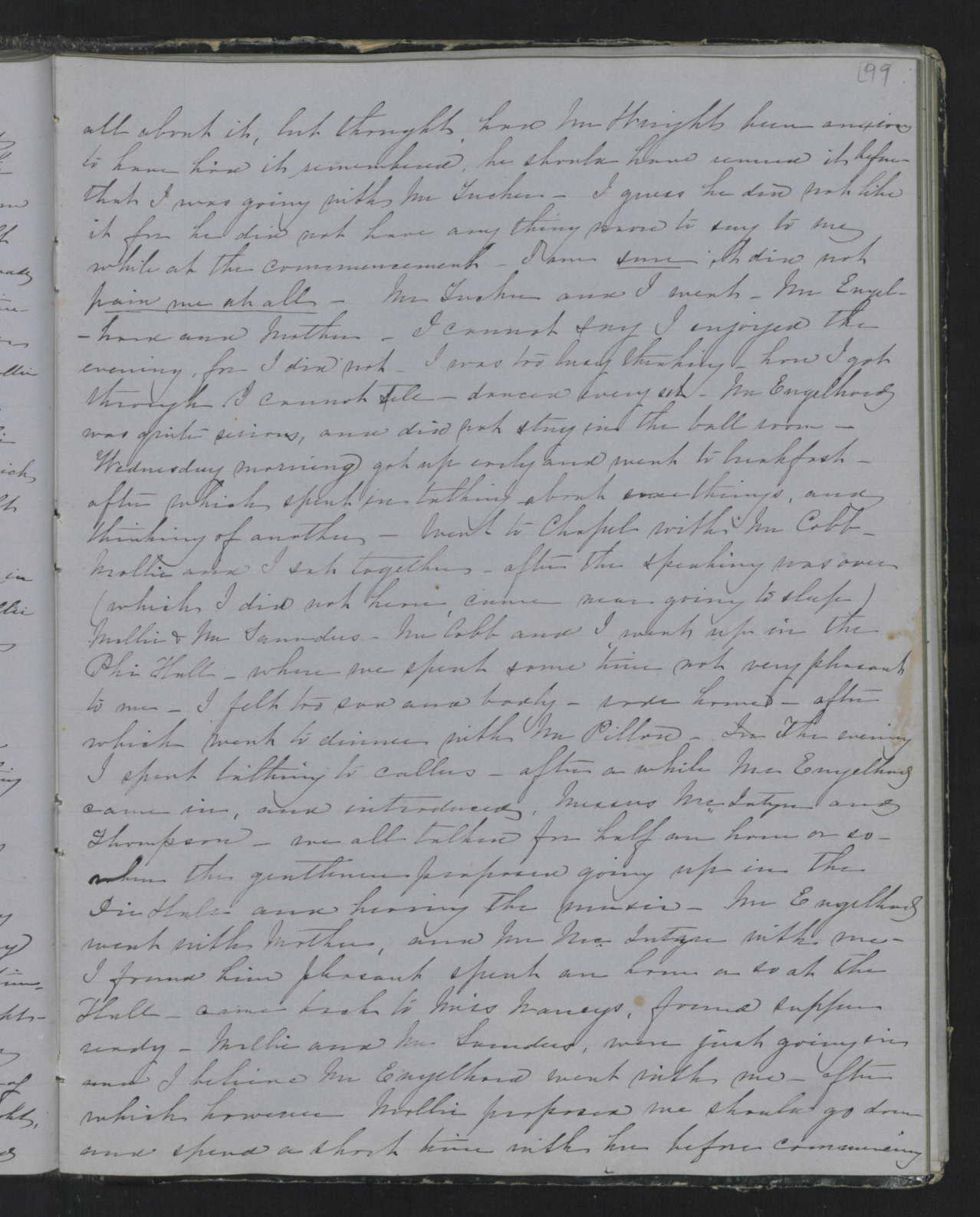 Diary Entry from Margaret Eliza Cotten, 16 June 1854, Page 3