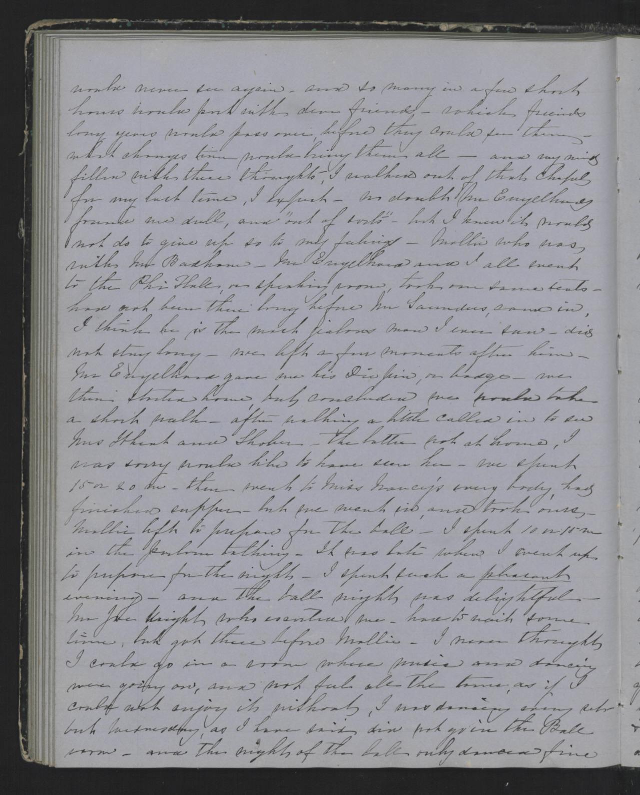 Diary Entry from Margaret Eliza Cotten, 16 June 1854, Page 6