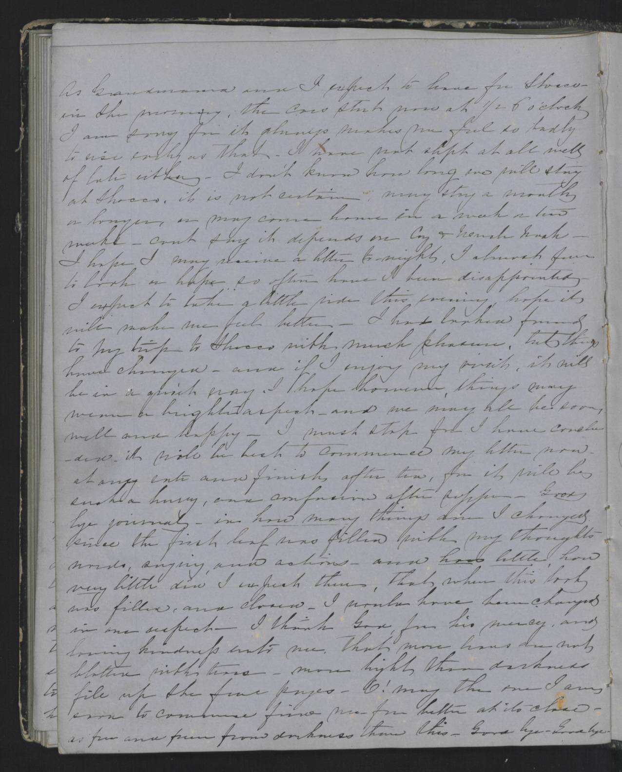 Diary Entry from Margaret Eliza Cotten, 12 July 1854, Page 4