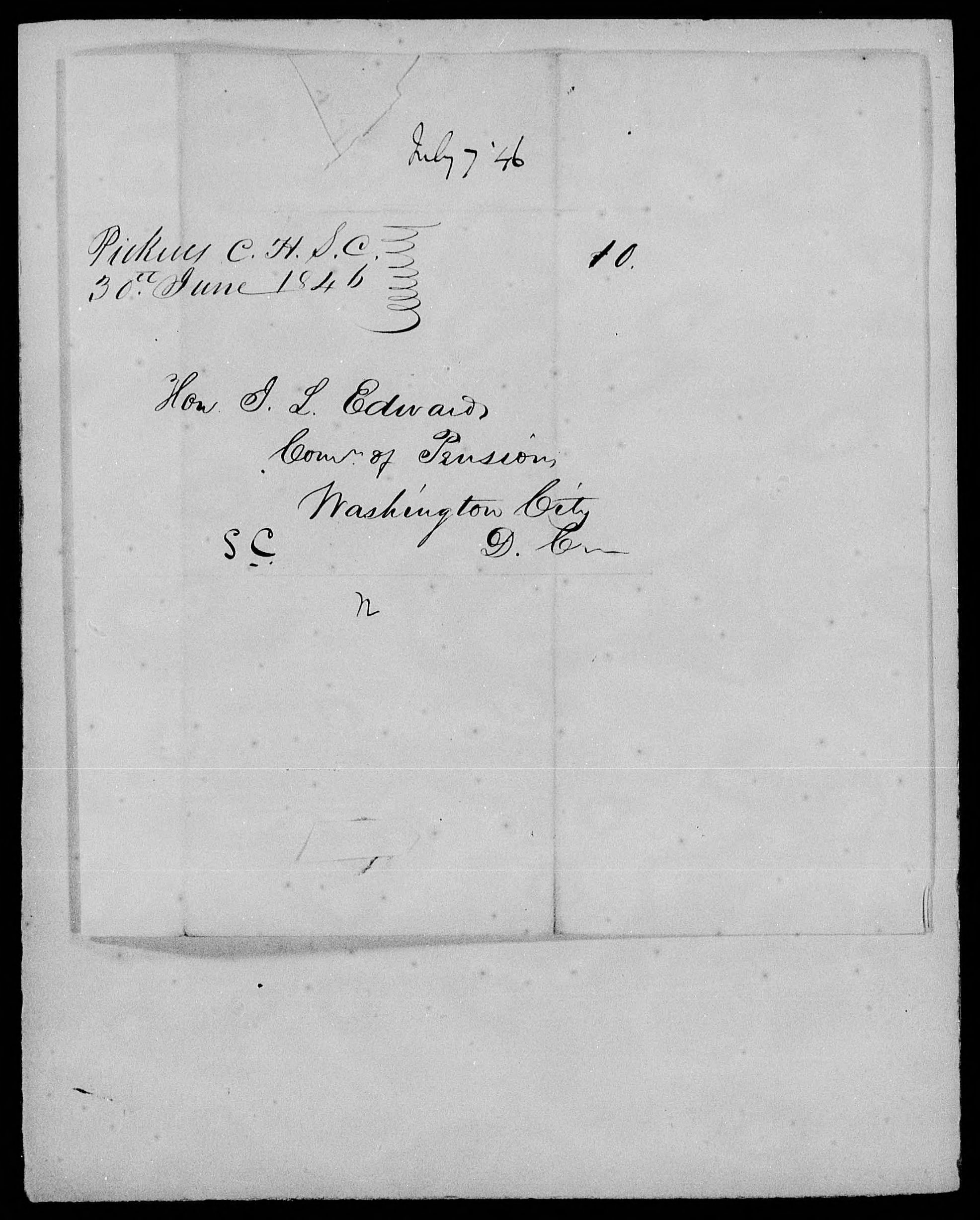 Letter from Miles M. Norton to James L. Edwards, 29 June 1846, page 2