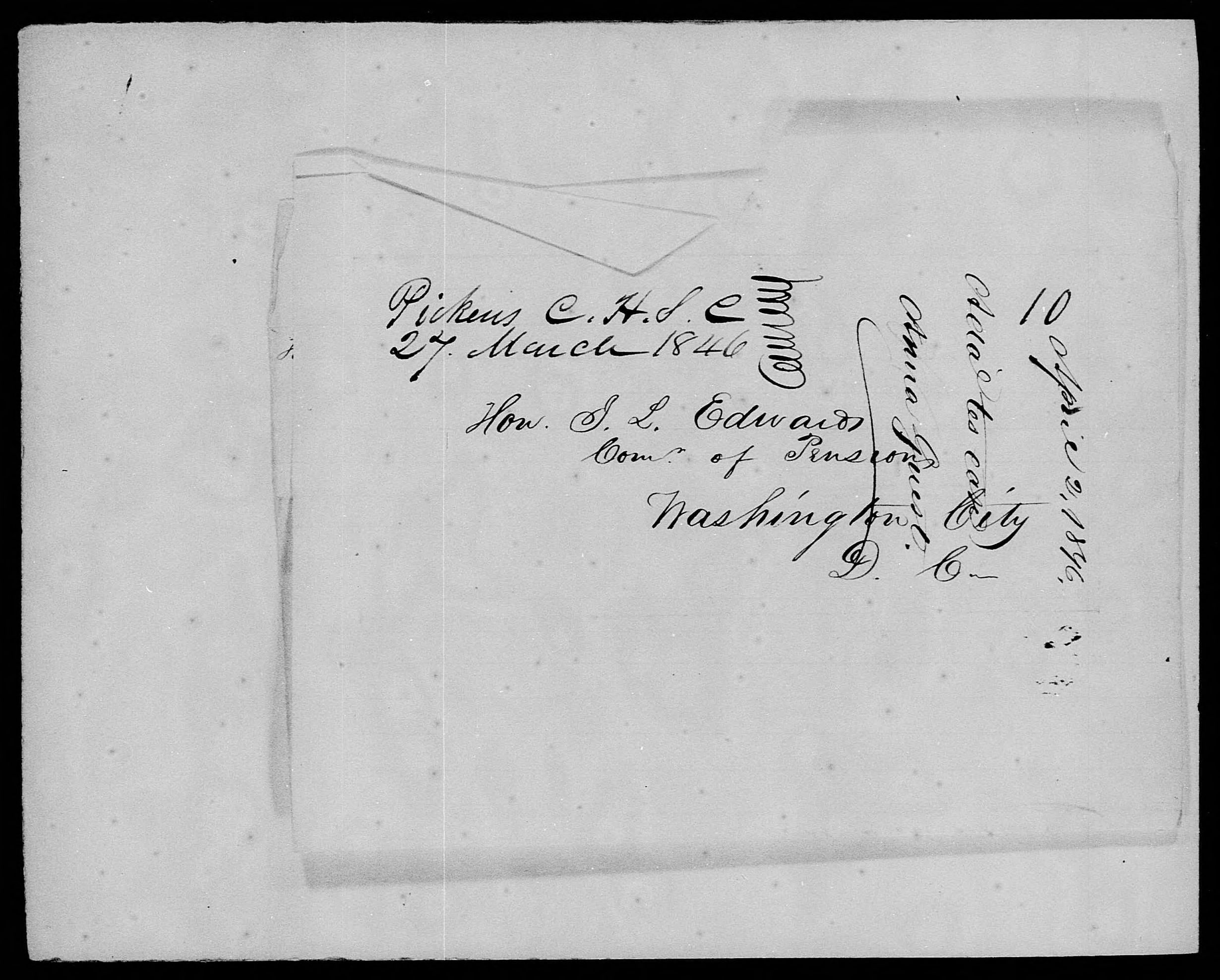 Letter from Miles M. Norton to James L. Edwards, 25 March 1846, page 2