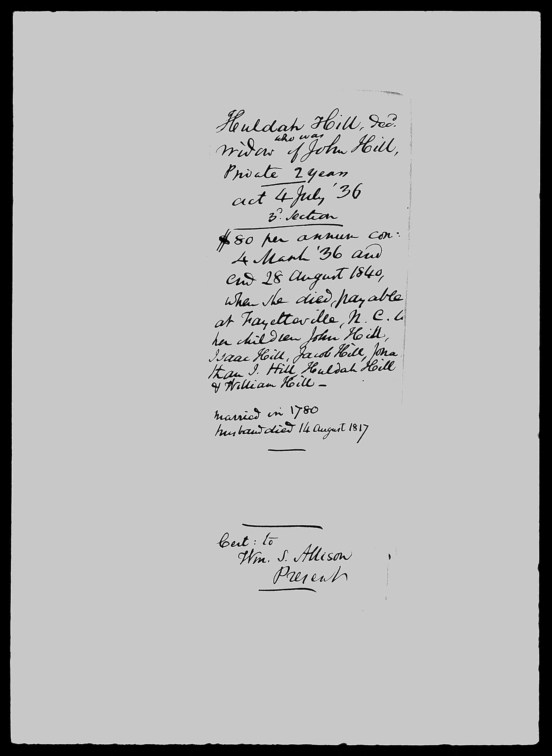 Letter from Rusfus R. Johnson to James L. Edwards, circa 9 October 1840, page 2