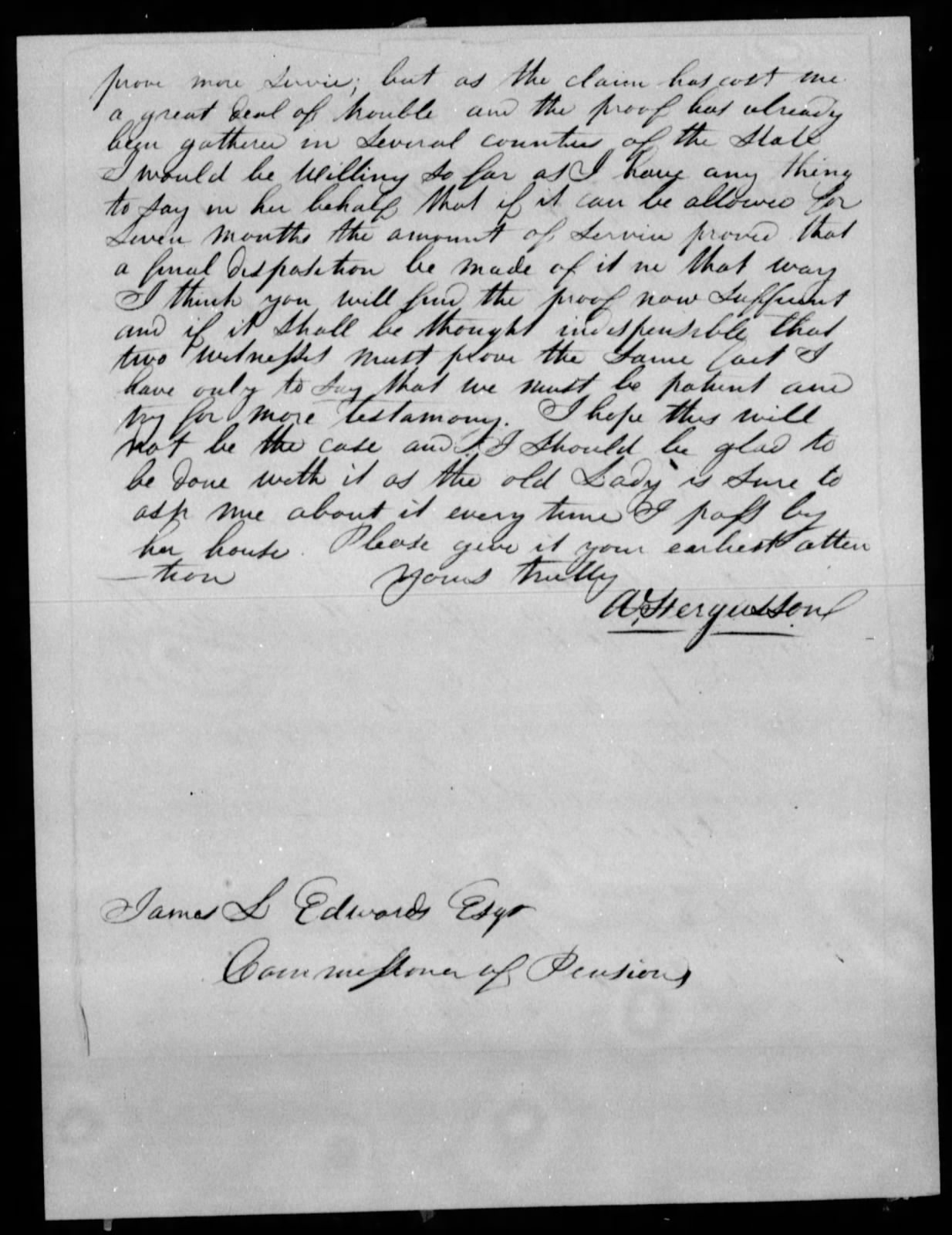 Letter from Adam Ferguson to James L. Edwards, 30 October 1838, page 2