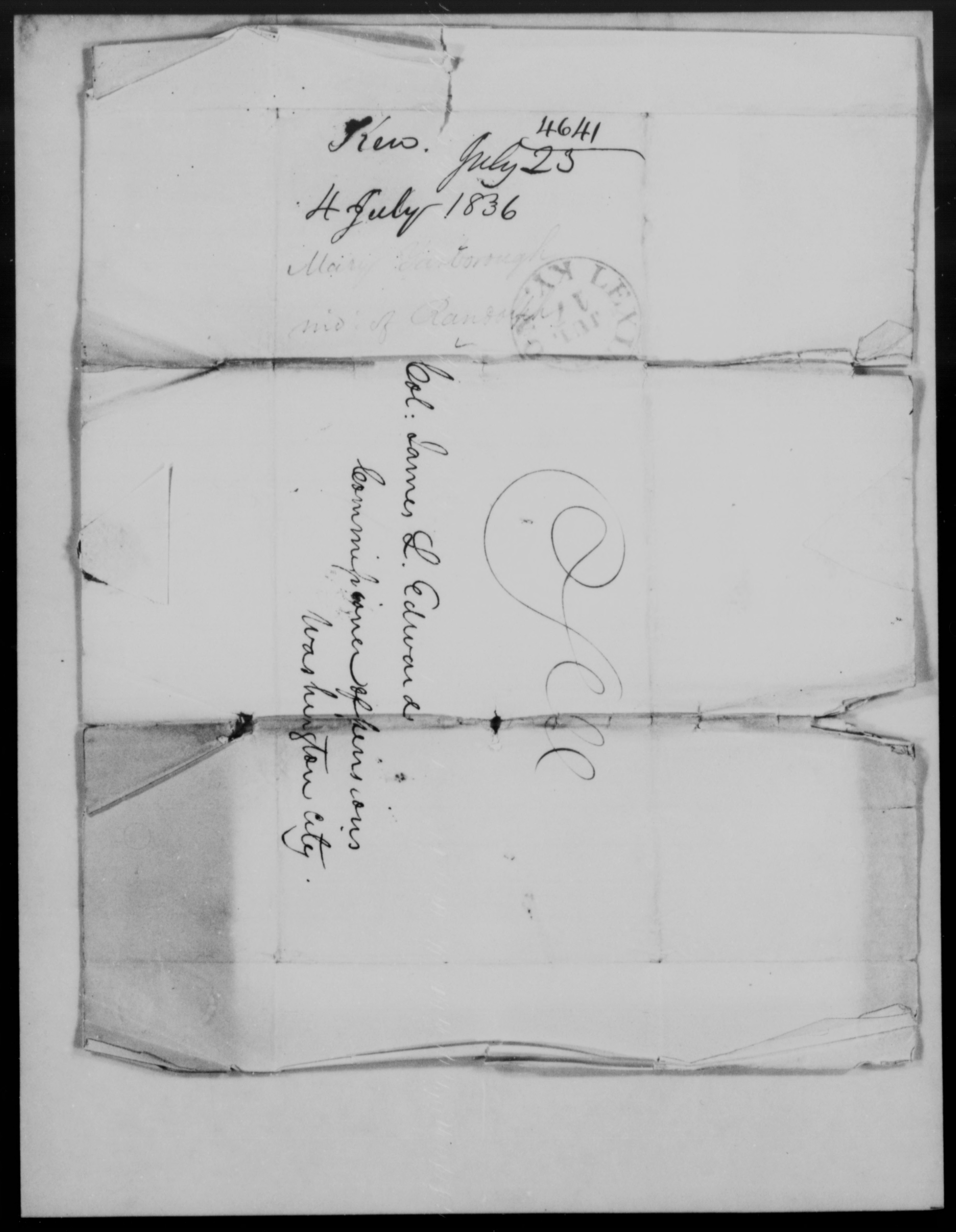 Letter from John M. McCalla to James L. Edwards, 15 July 1839, page 2