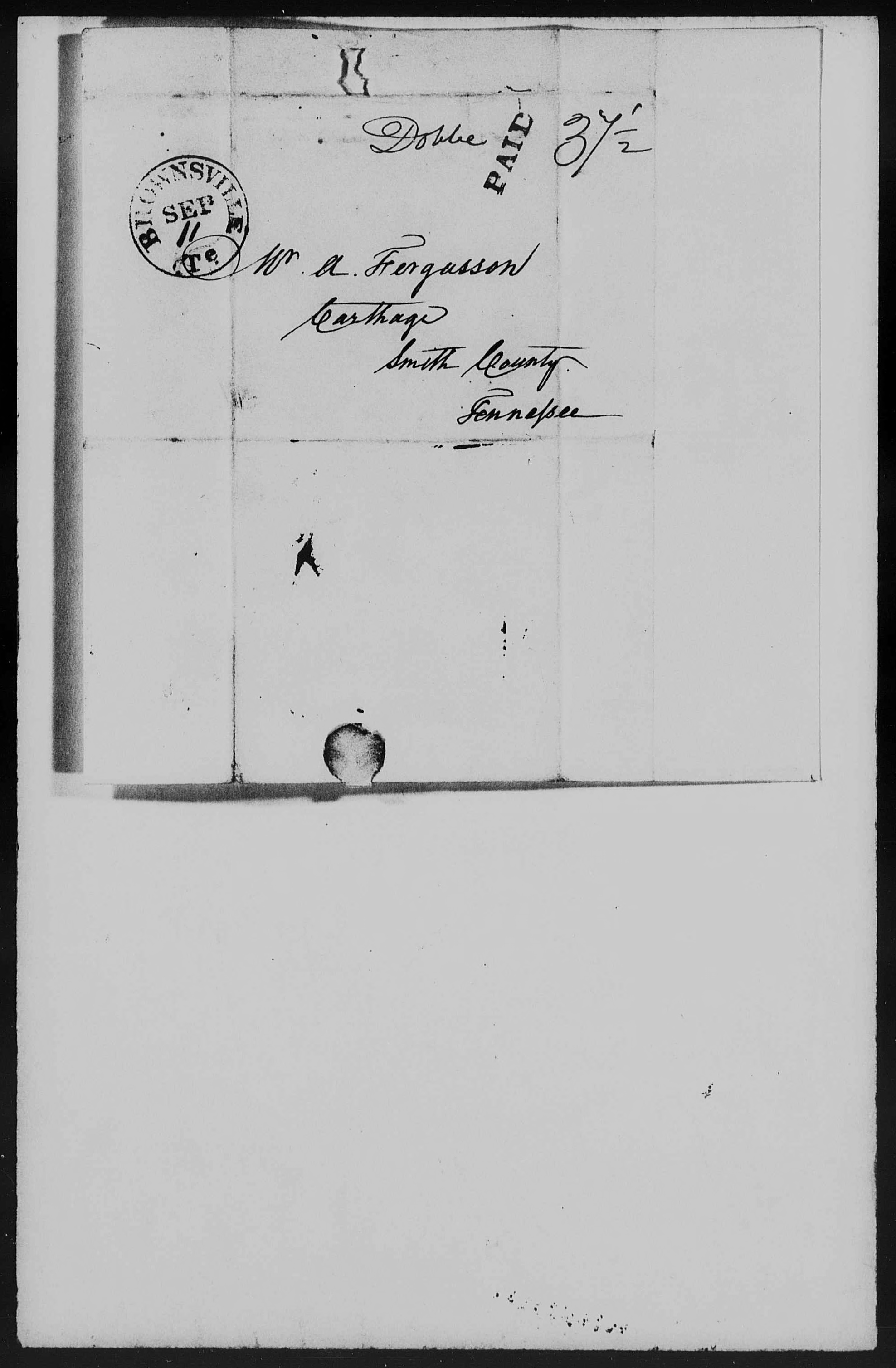 Letter from Herndon Haralson to Adam Ferguson, 10 September 1838, page 2