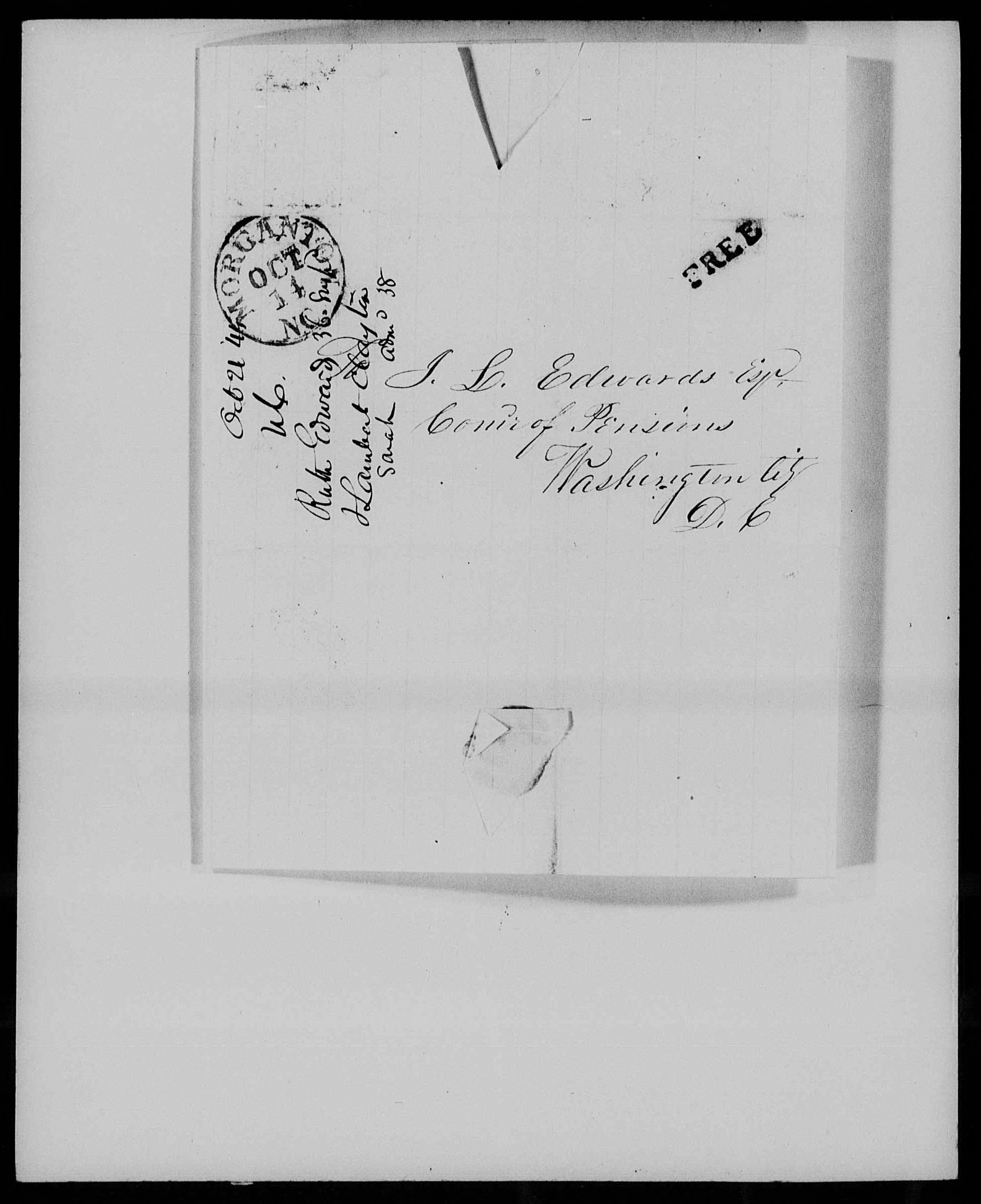 Letter from Sylvester Bettis to James L. Edwards, 13 October 1844, page 2