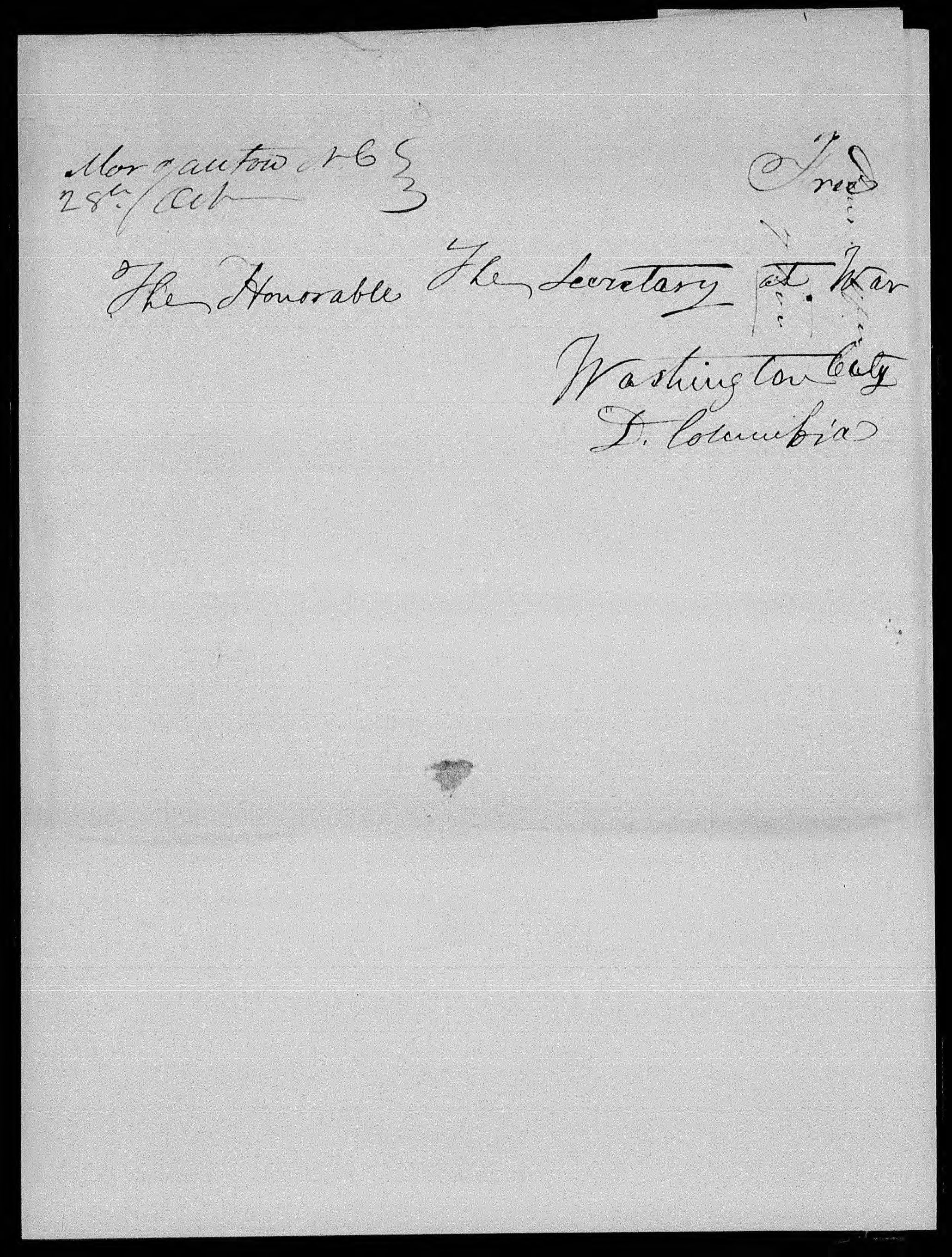 Letter from William Howie to James Barbour, 21 October 1827, page 2
