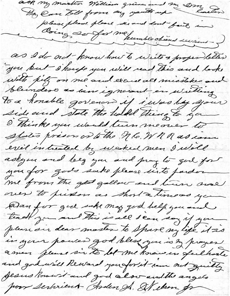 Arden A. Nelson Jr.  to ZBV December 6 1877 page 4