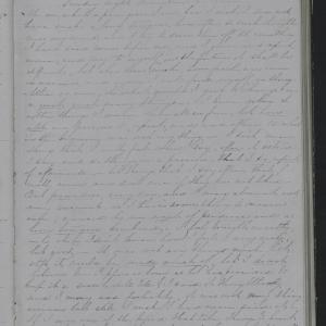 Diary Entry from Margaret Eliza Cotten, 11 December 1853, Page 1