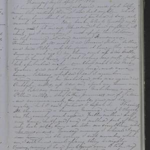 Diary Entry from Margaret Eliza Cotten, 5 April 1854, Page 1