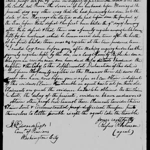 Letter from Rufus R. Johnson to James L. Edwards, 23 February 1839