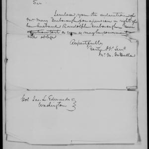 Letter from John M. McCalla to James L. Edwards, 15 July 1839, page 1