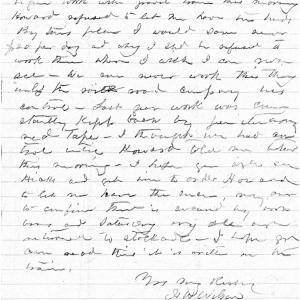 Letter from James W. Wilson to Zebulon B. Vance, 30 April 1877