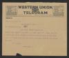 Telegram from Thomas W. Bickett to Santford Martin, July 2, 1918
